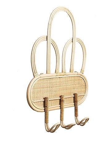 Porte manteau en rotin pour enfant AIRIS 'Deko&co'