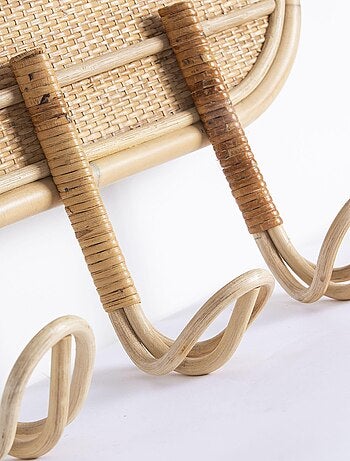 Porte manteau en rotin pour enfant AIRIS 'Deko&co'
