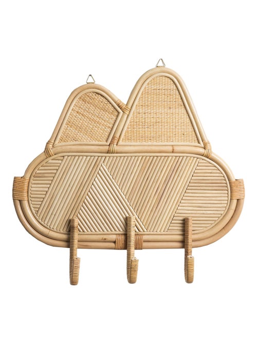 Porte manteau en rotin pour enfant ANDES 'Deko&co' - Kiabi Porte manteau en rotin pour enfant ANDES 'Deko&co' - Kiabi