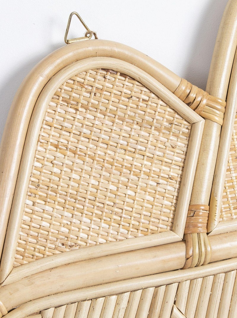 Porte manteau en rotin pour enfant ANDES 'Deko&co' Beige - Kiabi