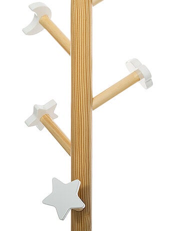 Porte-manteau enfant 5 patères forme nuage GATON