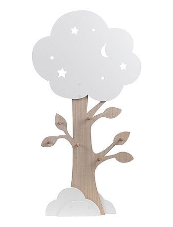 Porte manteau enfant 6 patères ARBRE DES REVES