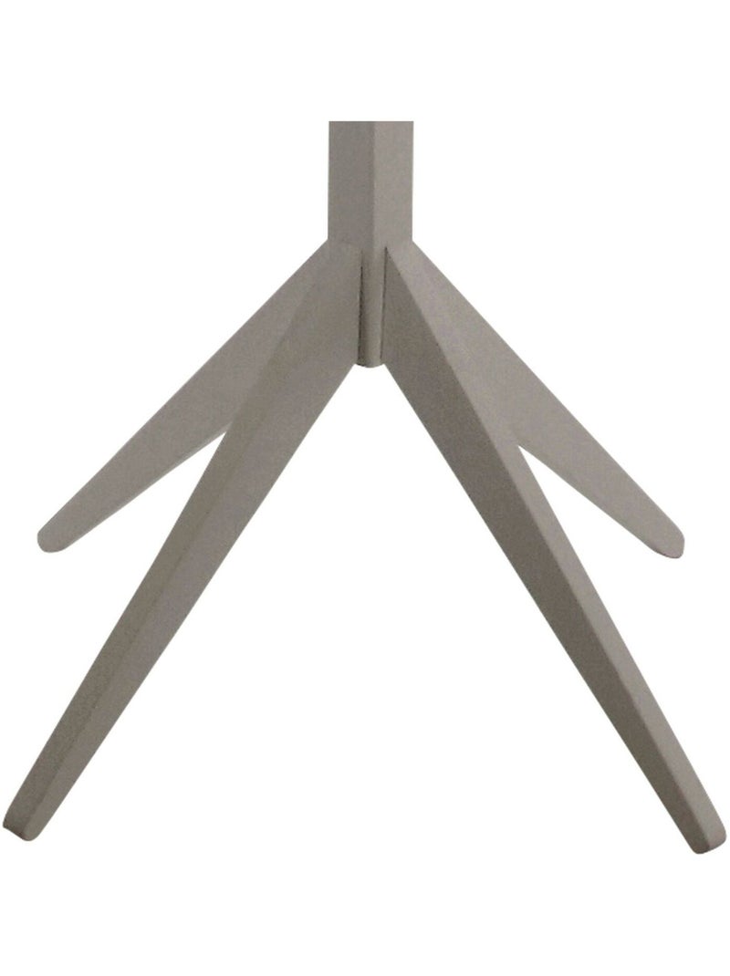 Porte-manteau Gary sur 4 pieds en MDF avec 8 accroches Gris - Kiabi
