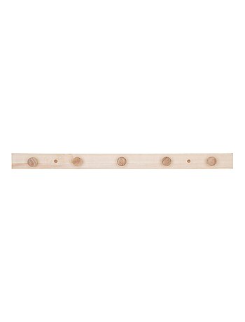 Porte manteau mural en peuplier 70 cm - House Nordic