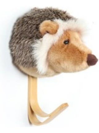 Porte Manteau Peluche tête de hérisson