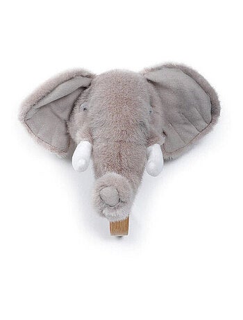 Porte Manteau Peluche tête de l'éléphant