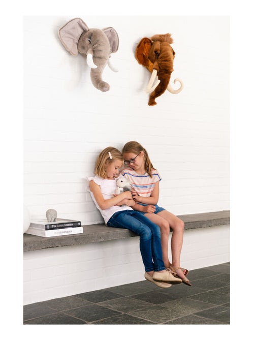 Porte Manteau Peluche tête de Mammouth - Kiabi