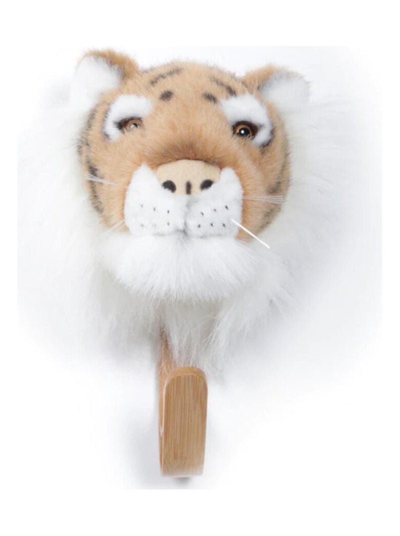 Porte Manteau Peluche tête de Tigre Multicolore - Kiabi