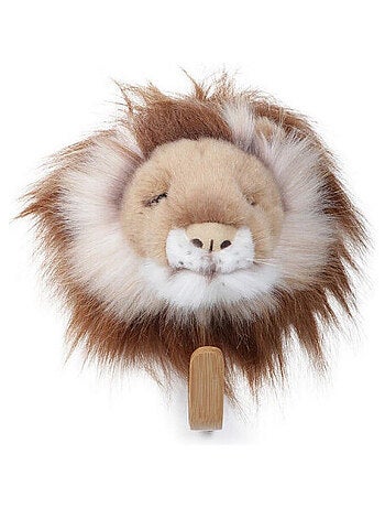 Porte Manteau Peluche tête lion
