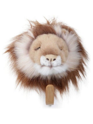 Porte Manteau Peluche tête lion