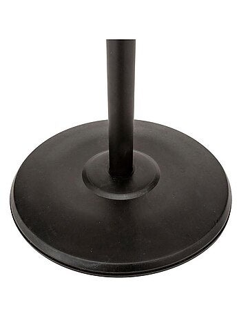 Porte-manteaux 11 tiges métal avec boules en bois