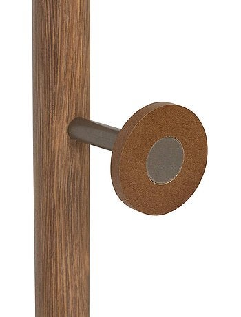 Porte-manteaux 6 patères avec base en quartz come