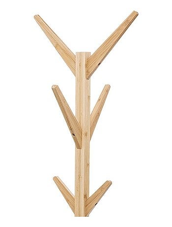 Porte-manteaux arbre bambou 8 têtes