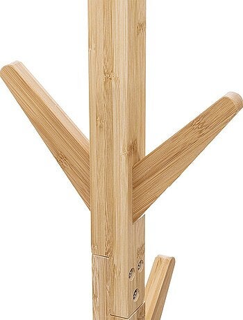 Porte-manteaux arbre bambou 8 têtes