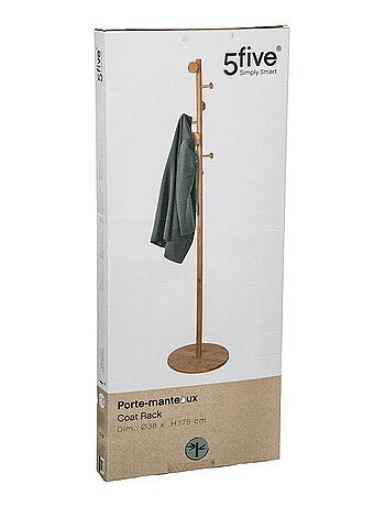 Porte-manteaux bambou 8 têtes