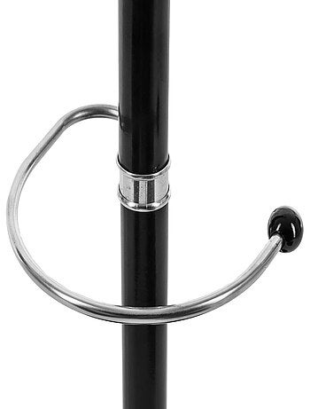 Porte manteaux et parapluies avec 12 tiges en métal - Noir