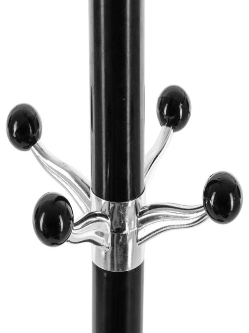 Porte manteaux et parapluies avec 12 tiges en métal - Noir - Kiabi