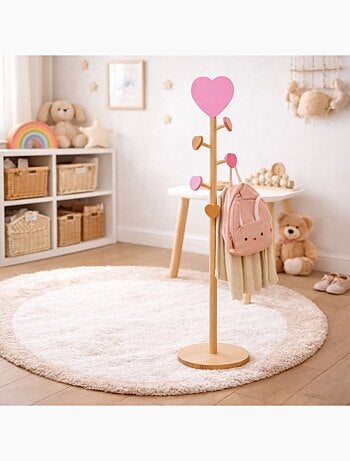 Porte-manteaux pour enfant Amour h.135cm