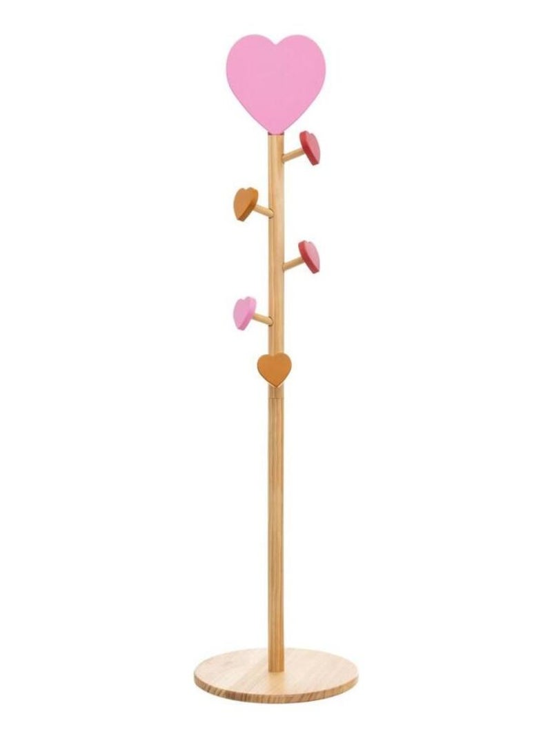 Porte-manteaux pour enfant Amour h.135cm Rose - Kiabi