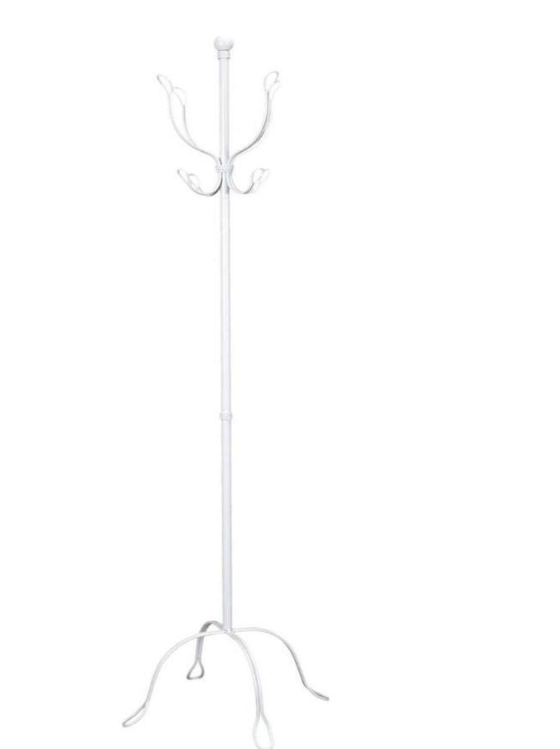 Porte-manteaux vintage métal blanc Blanc - Kiabi