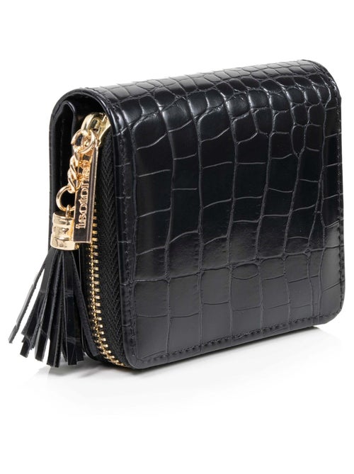 Porte-monnaie compact ,protection rfid anti-piratage de carte femme Isotoner - Kiabi Porte-monnaie compact ,protection rfid anti-piratage de carte femme Isotoner - Kiabi