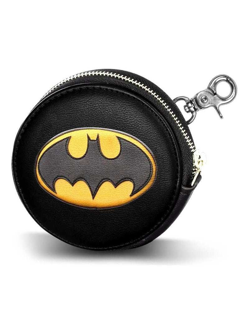 Porte-monnaie Cookie - DC Comics Batman Batsignal - Noir - Taille Unique Noir - Kiabi