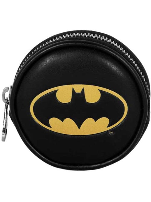 Porte-monnaie Cookie - DC Comics Batman Batsignal - Noir - Taille Unique - Kiabi
