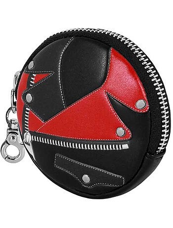Porte-monnaie Cookie - DC Comics Harley Quinn Jacket - Noir - Taille Unique
