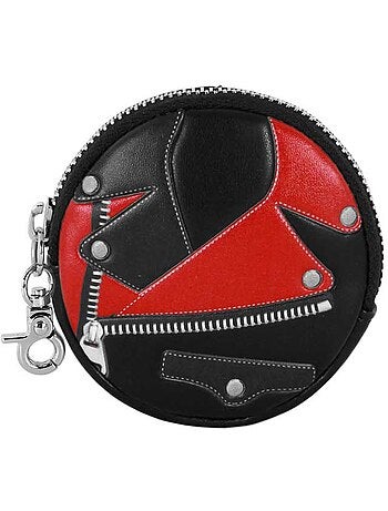 Porte-monnaie Cookie - DC Comics Harley Quinn Jacket - Noir - Taille Unique