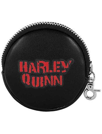 Porte-monnaie Cookie - DC Comics Harley Quinn Jacket - Noir - Taille Unique