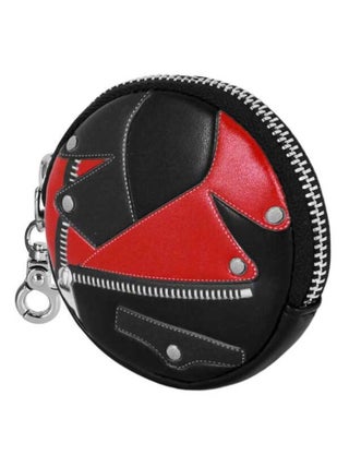 Porte-monnaie Cookie - DC Comics Harley Quinn Jacket - Noir - Taille Unique