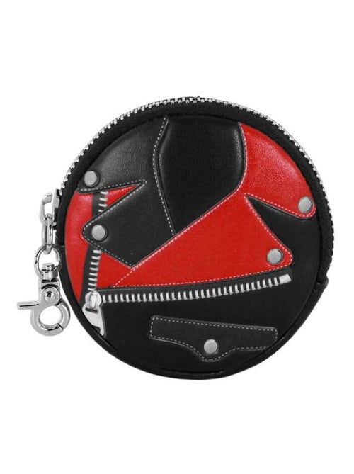 Porte-monnaie Cookie - DC Comics Harley Quinn Jacket - Noir - Taille Unique - Kiabi