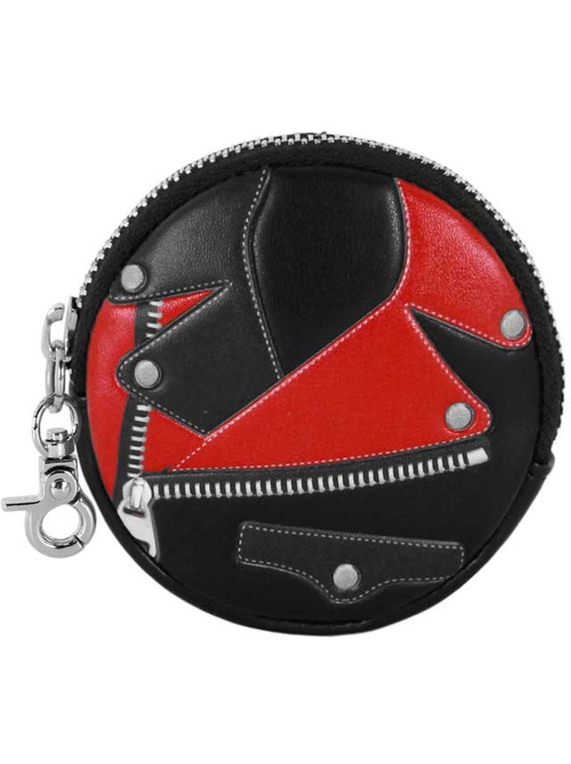 Porte-monnaie Cookie - DC Comics Harley Quinn Jacket - Noir - Taille Unique Noir - Kiabi