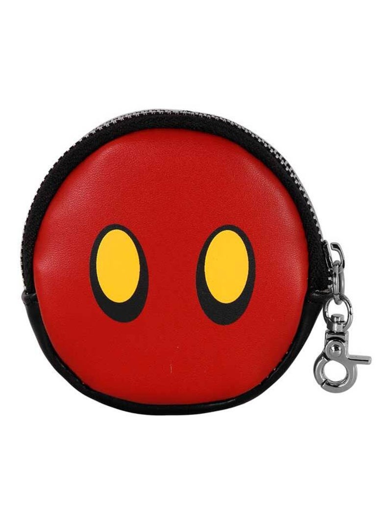 Porte-monnaie Cookie - Disney Mickey Mouse Face - Multicolore - Taille Unique Multicolore - Kiabi