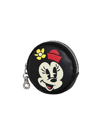Porte-monnaie Cookie - Disney Minnie Mouse Face - Multicolore - Taille Unique