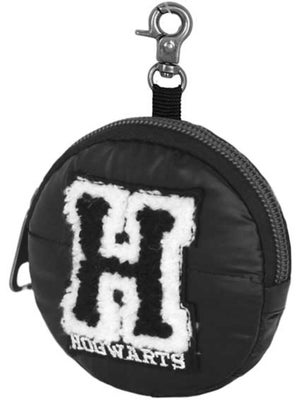 Porte-monnaie Rond Karactermania Cookie Varsity - Noir - Taille Unique - Compartiment Unique Avec Fermeture éclair
