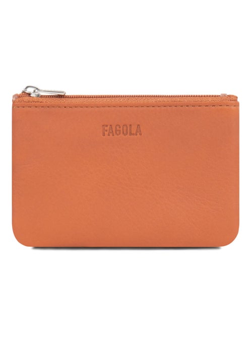 Porte-monnaie Cuir Émy Femme - Kiabi