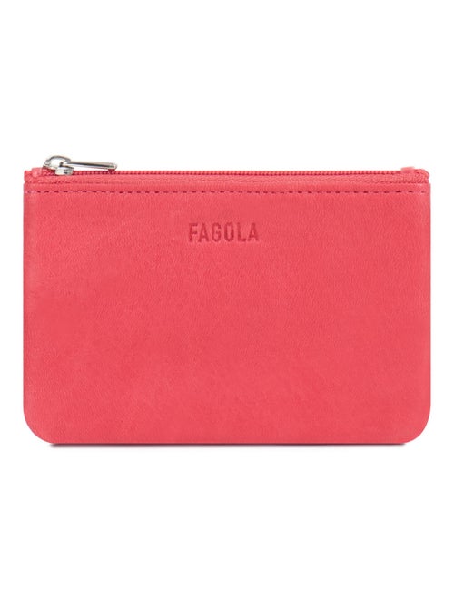 Porte-monnaie Cuir Émy Femme - Kiabi