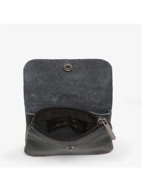 Porte-monnaie Cuir Milano Cuir De Vachette - Kiabi