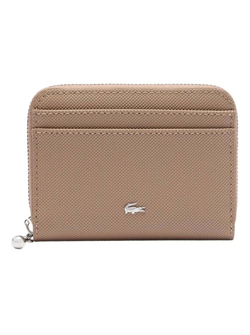 Porte monnaie Daily City Lacoste Taupe - Kiabi Porte monnaie Daily City Lacoste Taupe - Kiabi