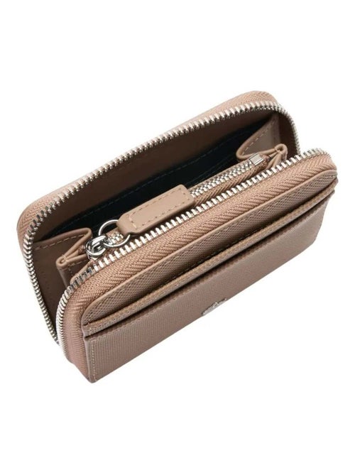 Porte monnaie Daily City Lacoste Taupe - Kiabi Porte monnaie Daily City Lacoste Taupe - Kiabi