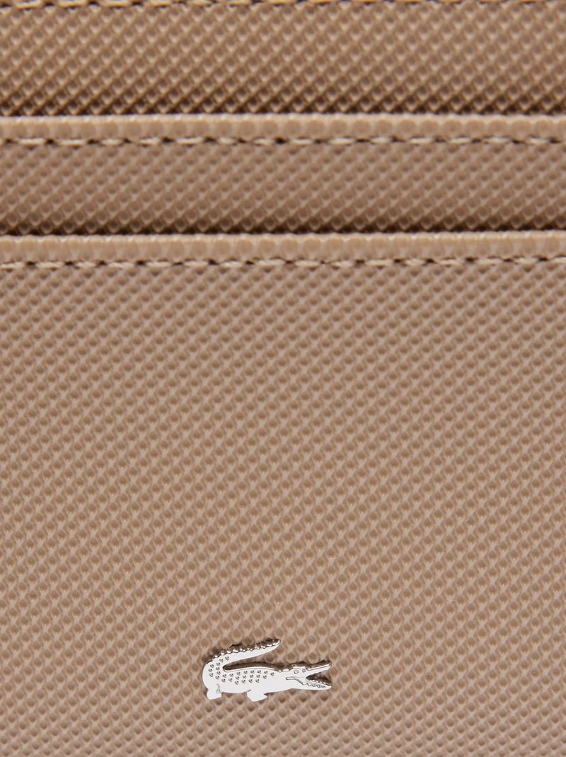 Porte monnaie Daily City Lacoste  Taupe Marron - Kiabi