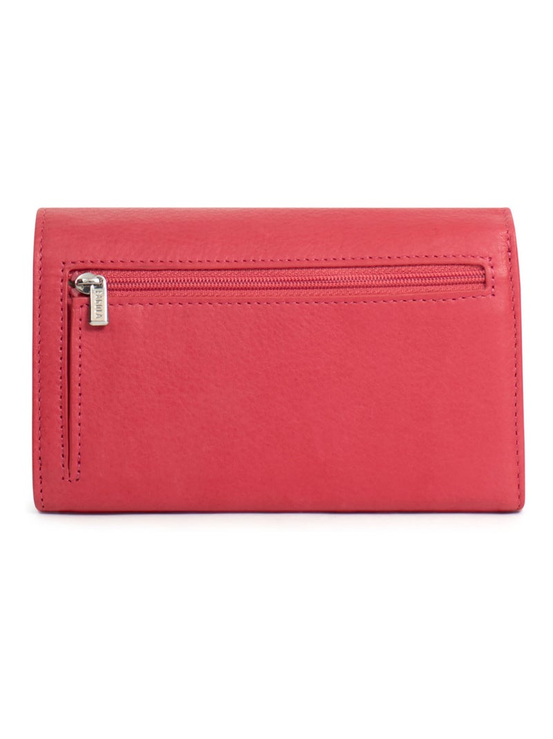 Porte-monnaie  émy | fagola Rose rouge - Kiabi