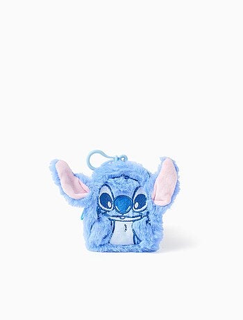 Porte-monnaie en Peluche avec Porte-clés Stitch Lilo et Stitch