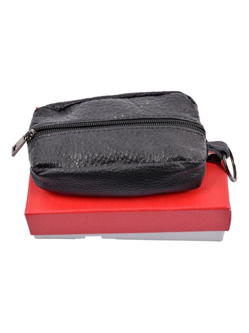 Porte Monnaie Grain de Café - Cuir Vachette - - Kiabi Porte Monnaie Grain de Café - Cuir Vachette - - Kiabi