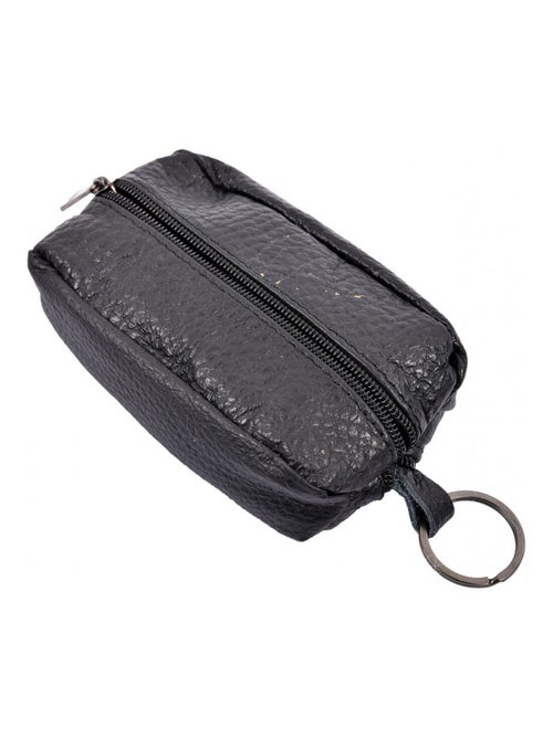 Porte Monnaie Grain de Café - Cuir Vachette - - Kiabi Porte Monnaie Grain de Café - Cuir Vachette - - Kiabi