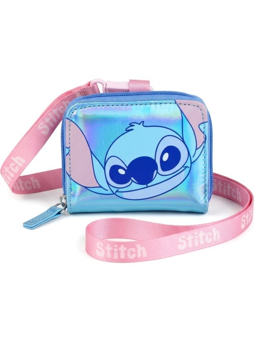 Porte-monnaie irisé stitch disney - Kiabi