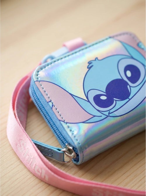 Porte-monnaie irisé stitch disney - Kiabi