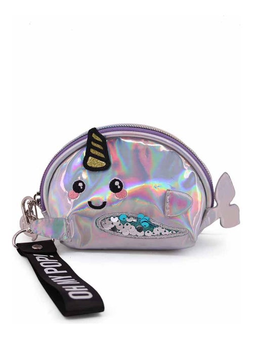 Porte-monnaie Ovale - Oh My Pop! Narval - Kiabi