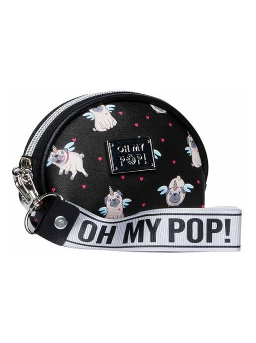 Porte-monnaie Ovale - Oh My Pop! Pug - Kiabi